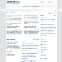 ScienceDaily: Your source for the latest research news