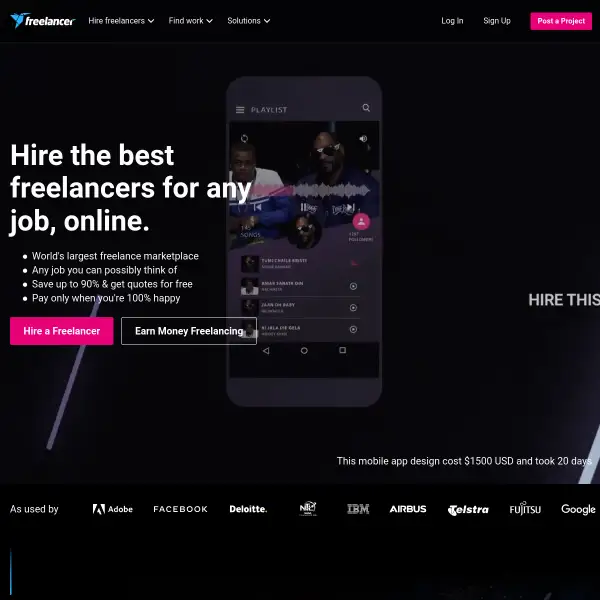 Hire Freelancers & Find Freelance Jobs Online | Freelancer