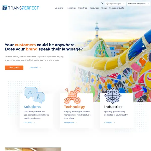 Professional Translation and Localization services | TransPerfect