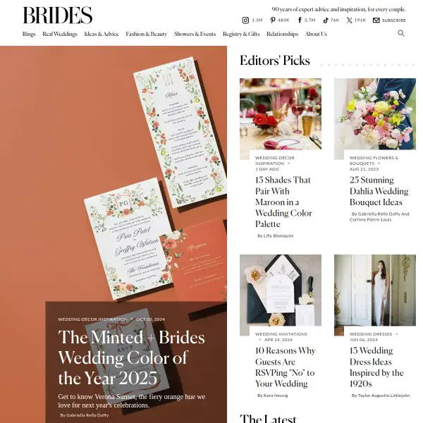 Brides - Wedding Ideas, Planning & Inspiration