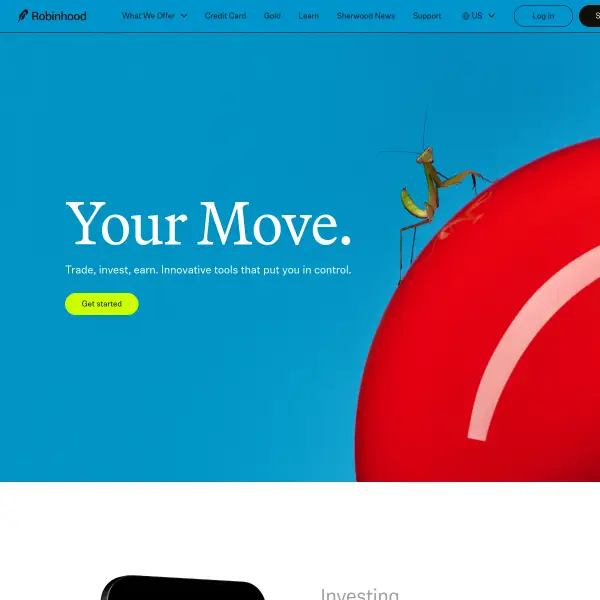Robinhood UK - Commission-free US Stock Trading & Investing App