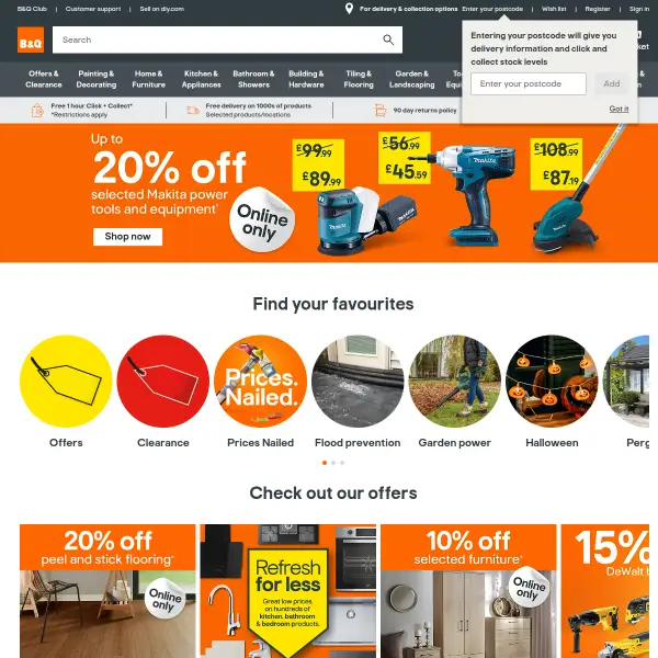 B&Q | DIY Products at Everyday Low Prices | DIY at B&Q