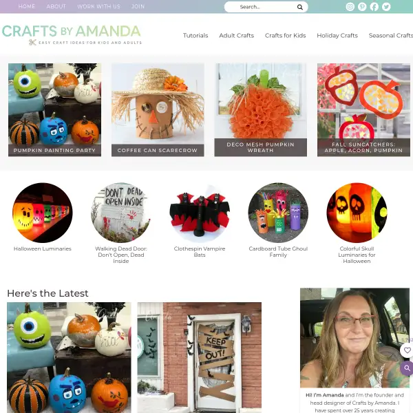 crafts for adults and kid's crafts - Crafts by Amanda
