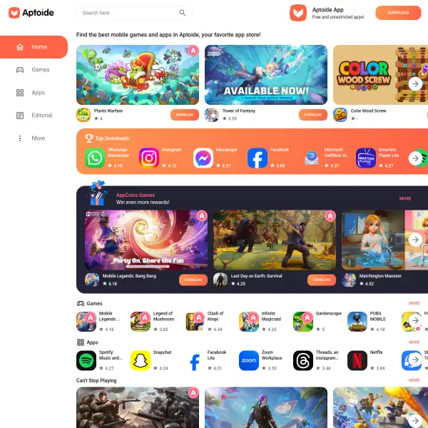 Aptoide - The alternative Android app store