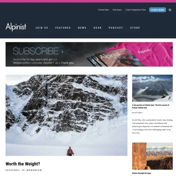 Alpinist - The Climbing Life